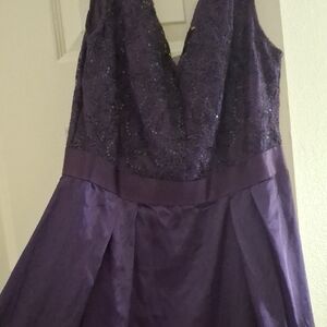 SHEIN Purple Prom Dress